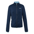 Navy-Icy Morn - Front - Regatta Womens-Ladies Newhill II Full Zip Fleece Jacket