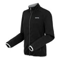 Black-Oyster Mushroom - Side - Regatta Womens-Ladies Newhill II Full Zip Fleece Jacket