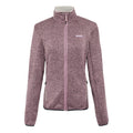 Lilas-Light Vanilla - Front - Regatta Womens-Ladies Newhill II Full Zip Fleece Jacket