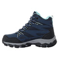 Navy-Aruba Blue - Lifestyle - Regatta Childrens-Kids Holcombe III Walking Boots