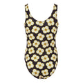 Black - Back - Regatta Girls Orla Kiely Spinning Flower One Piece Swimsuit