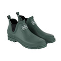 Dark Forest Green - Front - Regatta Womens-Ladies Harper Plain Ankle Wellington Boots