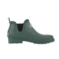 Dark Forest Green - Side - Regatta Womens-Ladies Harper Plain Ankle Wellington Boots