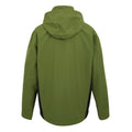 Nephrite Green-Black - Back - Regatta Mens Matt II Waterproof Jacket