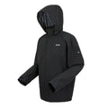 Black - Side - Regatta Mens Matt II Waterproof Jacket