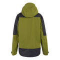 Nephrite Green-Ash - Back - Regatta Mens Highton IV Stretch Waterproof Jacket