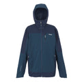 Moonlight Denim-Navy - Front - Regatta Mens Highton IV Stretch Waterproof Jacket