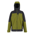 Nephrite Green-Ash - Front - Regatta Mens Highton IV Stretch Waterproof Jacket