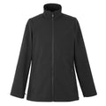 Black - Side - Regatta Womens-Ladies Kingsley Longline 3 in 1 Jacket