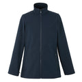 Navy - Side - Regatta Womens-Ladies Kingsley Longline 3 in 1 Jacket