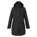 Black - Front - Regatta Womens-Ladies Kingsley Longline 3 in 1 Jacket