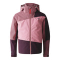 Deep Plum-Mauve - Front - Regatta Childrens-Kids Explore II Waterproof Jacket