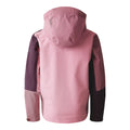 Deep Plum-Mauve - Back - Regatta Childrens-Kids Explore II Waterproof Jacket