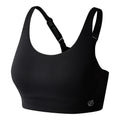 Black - Side - Dare 2B Womens-Ladies Power Sports Bra