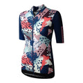 Navy-Multicoloured - Side - Dare 2B Womens-Ladies AEP Stimulus III Animal Print Jersey