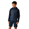 Navy - Lifestyle - Regatta Childrens-Kids Kielder IX Hybrid Jacket