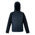 Navy - Front - Regatta Childrens-Kids Kielder IX Hybrid Jacket