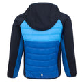 Olympian Blue-Elysium Blue-Navy - Back - Regatta Childrens-Kids Kielder IX Hybrid Jacket