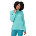 Turquoise - Back - Regatta Great Outdoors Womens-Ladies Sweetheart 1-4 Zip Fleece Top