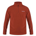 Burnt Tikka - Front - Regatta Great Outdoors Mens Thompson Half Zip Fleece Top