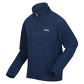 Chinese Red - Front - Regatta Great Outdoors Mens Thompson Half Zip Fleece Top