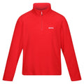 Chinese Red - Side - Regatta Great Outdoors Mens Thompson Half Zip Fleece Top