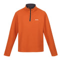 Burnt Copper - Side - Regatta Great Outdoors Mens Thompson Half Zip Fleece Top