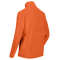 Burnt Orange - Back - Regatta Great Outdoors Mens Thompson Half Zip Fleece Top