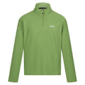 Piquant Green - Front - Regatta Great Outdoors Mens Thompson Half Zip Fleece Top