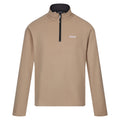 Oat-Ash - Front - Regatta Great Outdoors Mens Thompson Half Zip Fleece Top