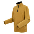 Mustard - Side - Regatta Great Outdoors Mens Thompson Half Zip Fleece Top