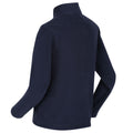 Navy-Navy - Pack Shot - Regatta Great Outdoors Childrens-Kids Hot Shot II Half Zip Fleece Top