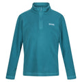 Pagoda Blue - Front - Regatta Great Outdoors Childrens-Kids Hot Shot II Half Zip Fleece Top