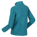 Pagoda Blue - Lifestyle - Regatta Great Outdoors Childrens-Kids Hot Shot II Half Zip Fleece Top