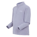 Wisteria - Side - Regatta Great Outdoors Childrens-Kids Hot Shot II Half Zip Fleece Top