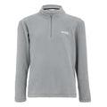 Cloudy Grey - Front - Regatta Great Outdoors Childrens-Kids Hot Shot II Half Zip Fleece Top