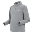 Cloudy Grey - Side - Regatta Great Outdoors Childrens-Kids Hot Shot II Half Zip Fleece Top