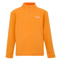 Bright Marigold - Front - Regatta Great Outdoors Childrens-Kids Hot Shot II Half Zip Fleece Top