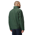 Dark Green-Dark Green - Lifestyle - Regatta Dover Waterproof Windproof Jacket (Thermo-Guard Insulation)