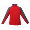 Classic Red-Seal Grey - Front - Regatta Uproar Mens Softshell Wind Resistant Fleece Jacket