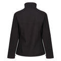 All Black - Back - Regatta Ladies Uproar Softshell Wind Resistant Jacket