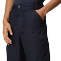 Navy - Side - Regatta Mens Workwear Action Trouser (Water Repellent)