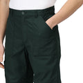 Green - Side - Regatta Mens Workwear Action Trouser (Water Repellent)