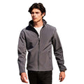 Seal Grey - Back - Regatta Reid Mens Softshell Wind Resistant Water Repellent Jacket