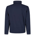 Navy - Back - Regatta Reid Mens Softshell Wind Resistant Water Repellent Jacket