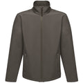 Seal Grey - Front - Regatta Reid Mens Softshell Wind Resistant Water Repellent Jacket