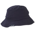 Navy - Front - Regatta Great Outdoors Childrens-Kids Crow Canvas Bucket Hat