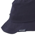 Navy - Back - Regatta Great Outdoors Childrens-Kids Crow Canvas Bucket Hat