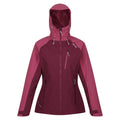 Amaranth-Viola - Front - Regatta Womens-Ladies Birchdale Shell Waterproof Jacket