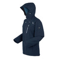 Navy - Back - Regatta Womens-Ladies Birchdale Shell Waterproof Jacket